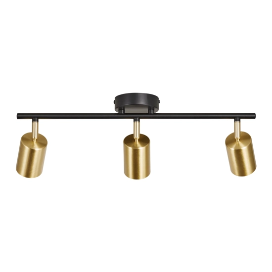kinkiecik.pl Mosiężna lampa sufitowa Explore 3 klosze - Nordlux 2113700135